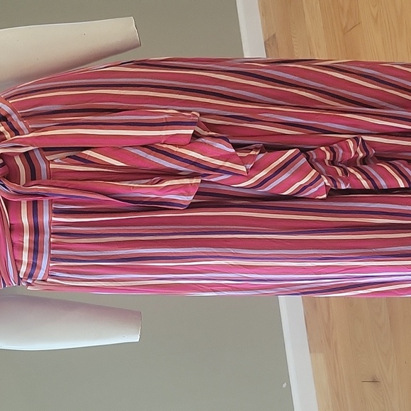Maeve by Anthropologie Gabriela Striped Ruffle Maxi Dress - Picture 4 of 16